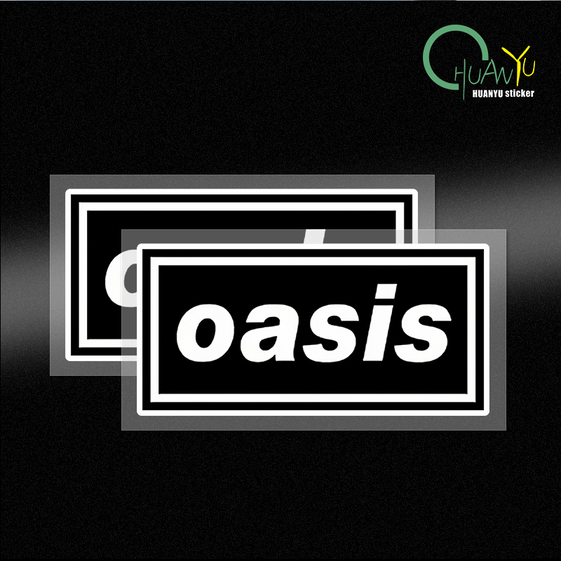 Gear Set Motorcycle - Oasis Story วงร็อคบุคลิกภาพความคิดสร้างสรรค์น่ารักธงรถสติกเกอร์สติ๊กเกอร์ติดรถจักรยานยนต์กันน้ําตกแต่ง