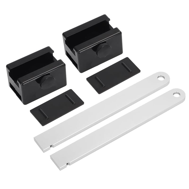 Mirror Extender Bar - ชุดกระจกมองหลังแบบยืดได้ A82M-อะลูมิเนียมบล็อกและแกนต่อ สำหรับ Ford F150 F-250
