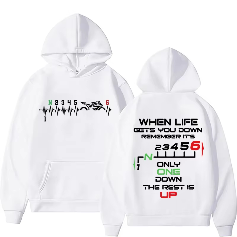 Motorcycle Gear Hoodie - เสื้อฮู้ดลายหัวใจนักบิดมอเตอร์ไซค์รุ่นใหม่ปี 2026 สำหรับผู้หญิงและผู้ชาย สไตล์ลำลองสำหรับฤดูใบไม้ร่วงและฤดูหนาว