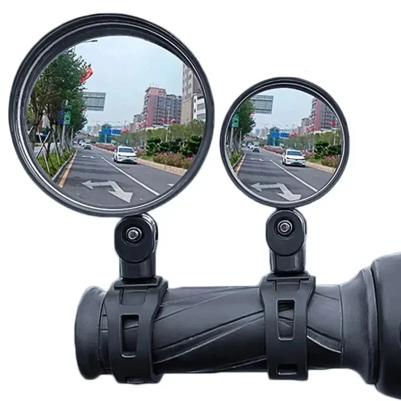 Mirror Extender Bar - กระจกมองหลังจักรยาน 2-8 ชิ้น, กระจกมองหลังสำหรับแฮนด์จักรยาน, กระจกนูนปรับหมุนได้ 360