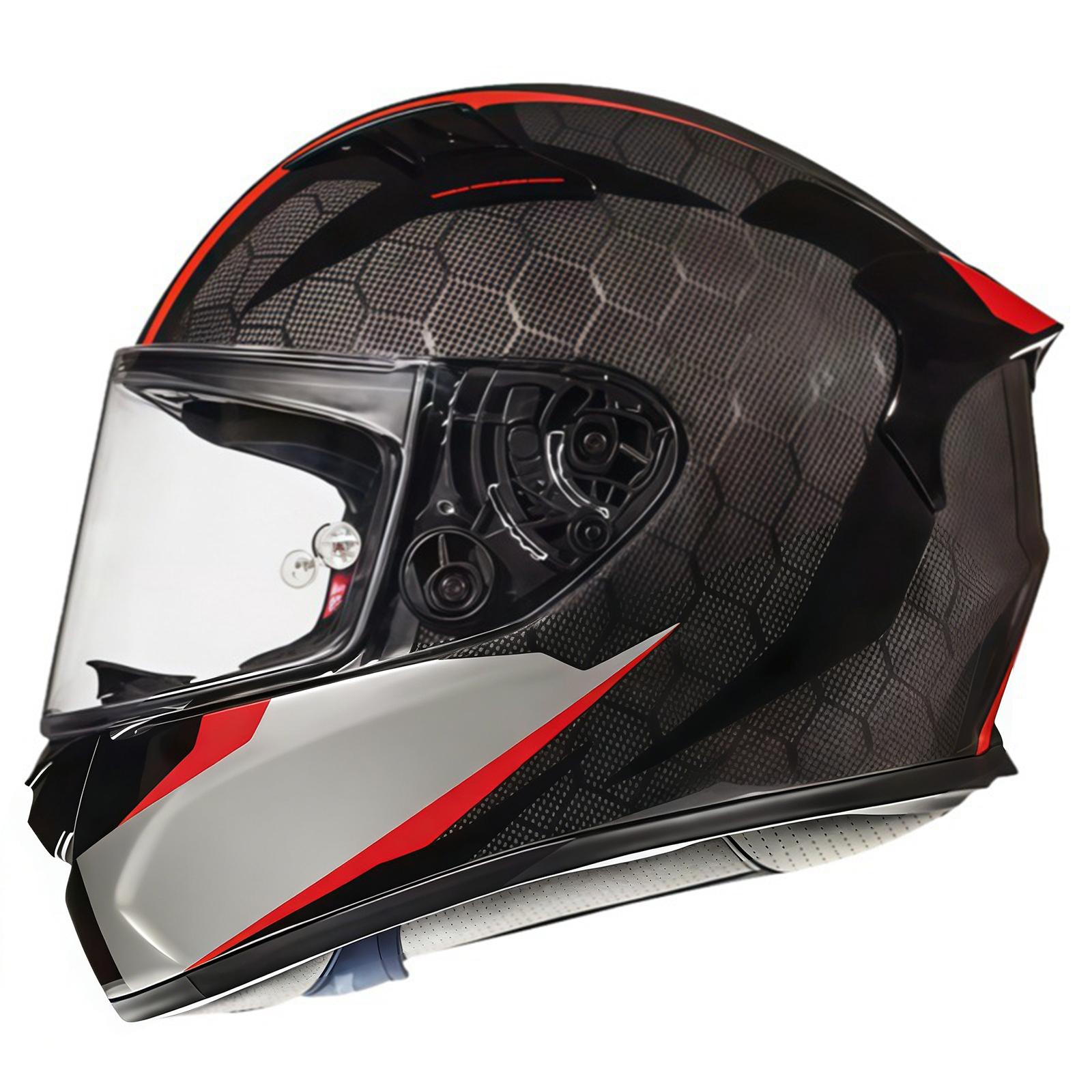 Gear Set Motorcycle - ฐานติดกระจกบังลมหมวกกันน็อคมอเตอร์ไซค์ ชุดแผ่นยึดแข็งแรง ฐานเลนส์อเนกประสงค์ สำหรับ MT KRE