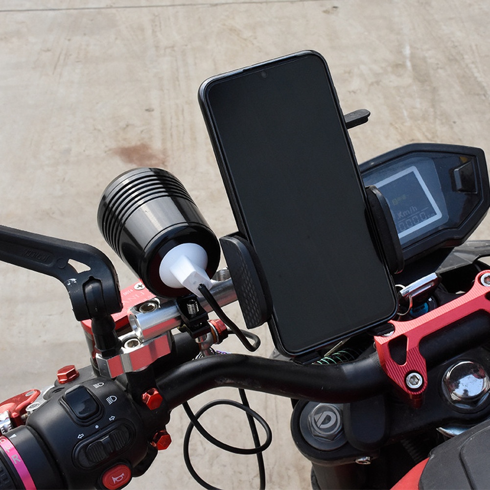 Mirror Extender Bar - ขายึดกระจกมองข้างมอเตอร์ไซค์ อลูมิเนียมอัลลอย สำหรับติดตั้งไฟ LED บนจักรยานไฟฟ้า อเนกประสงค์