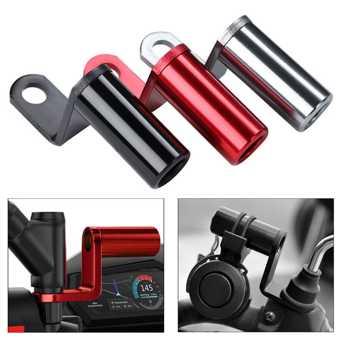 ขายึดกระจกมองหลังแบบหนีบ CNC อ - Mirror Extender Bar บทวิจารณ์และราคา