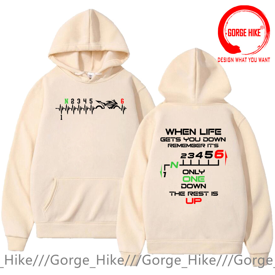 1N23456 เสื้อฮู้ดลายเกียร์มอเต - Motorcycle Gear Hoodie บทวิจารณ์และราคา