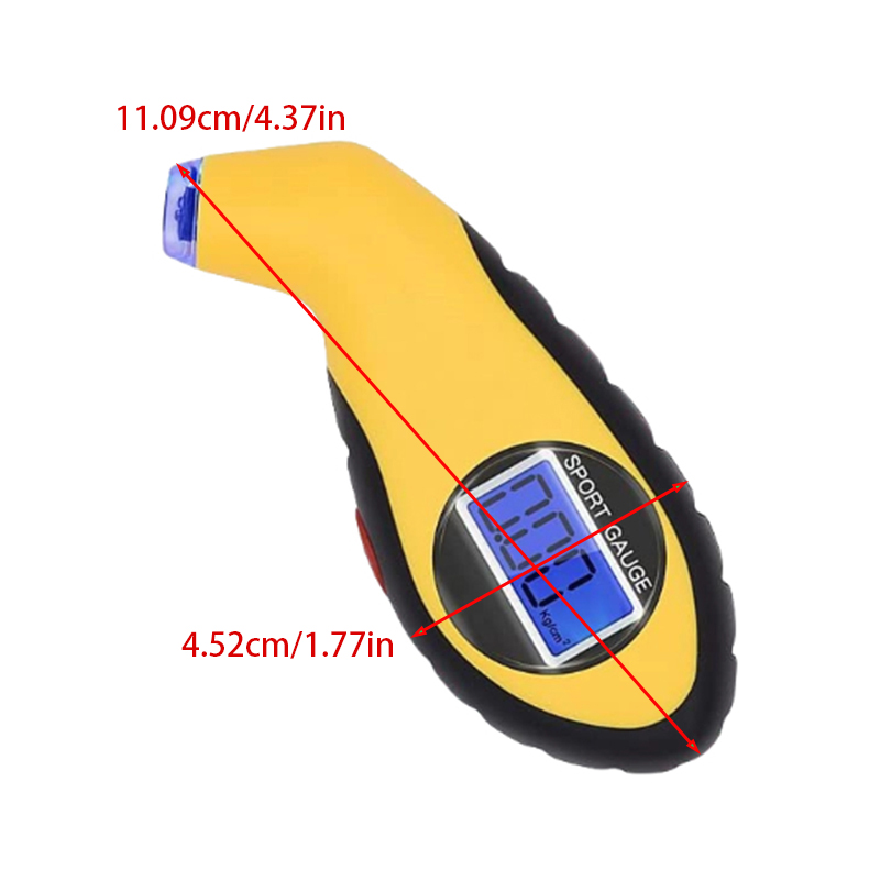 เครื่องวัดแรงดันลมยางรถยนต์และ - Tyre Pressure Gauge บทวิจารณ์และราคา