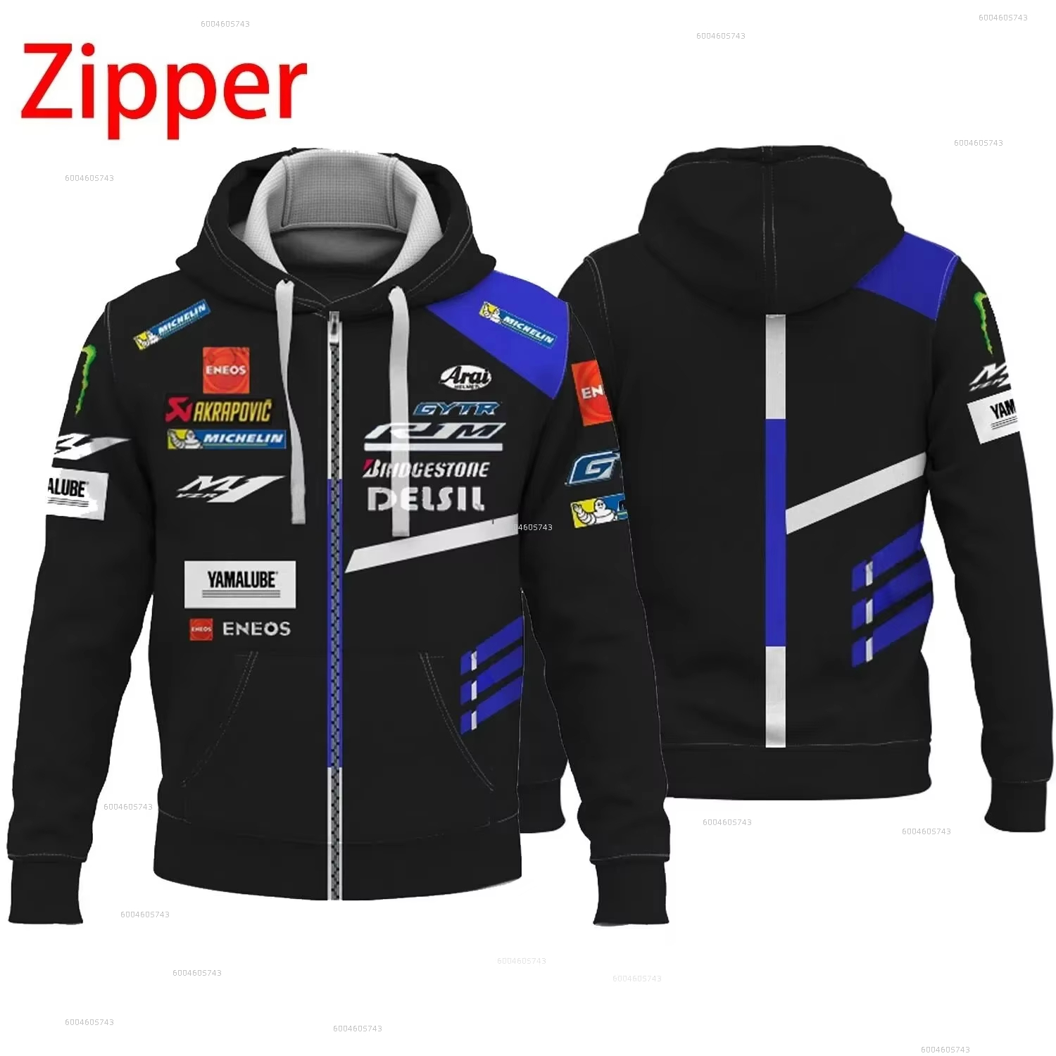 ชุดแข่ง Yamaha M1 สำหรับผู้ชาย - Motorcycle Gear Hoodie บทวิจารณ์และราคา
