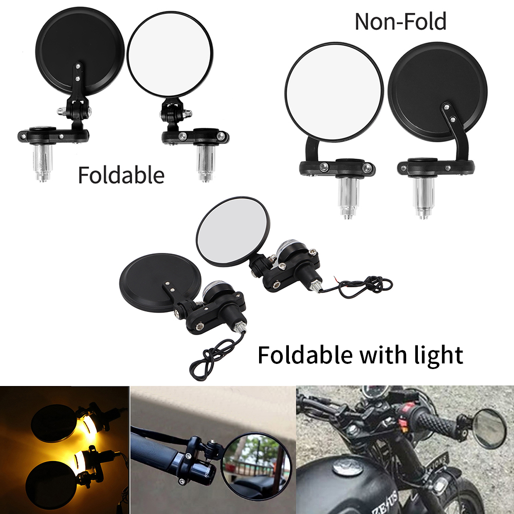 2PCSกระจกรถจักรยานยนต์Handleba - Mirror Extender Bar บทวิจารณ์และราคา