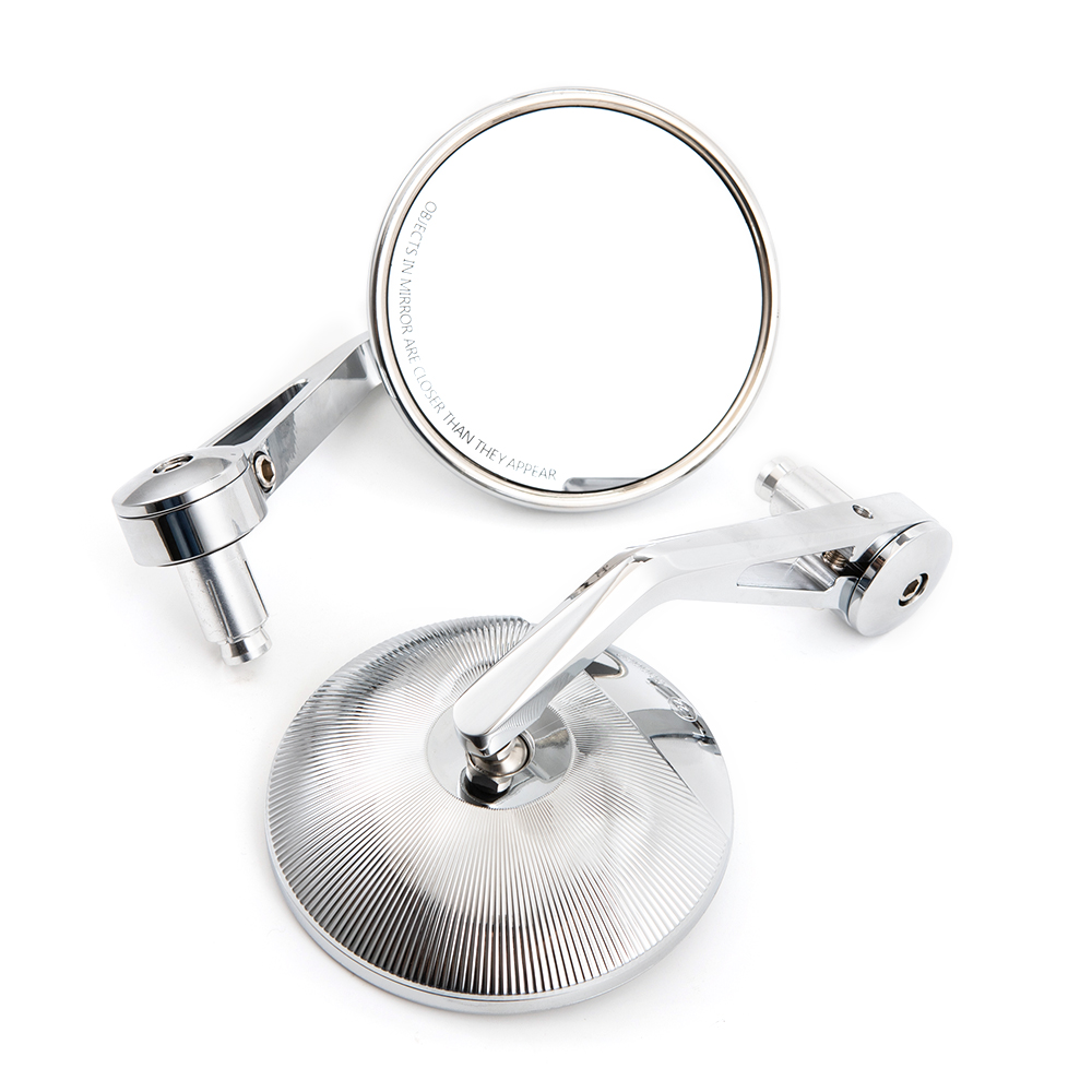 Evomosa รถจักรยานยนต์ Chrome น - Mirror Extender Bar บทวิจารณ์และราคา