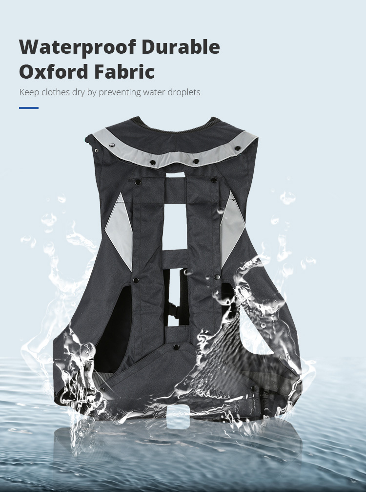 เสื้อกั๊กนิรภัยมอเตอร์ไซค์แบบป - Motorcycle Gear With Airbag บทวิจารณ์และราคา