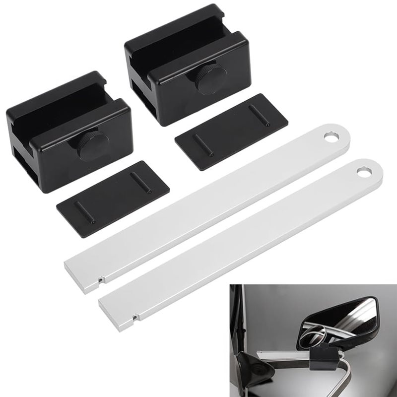 ชุดกระจกมองหลังแบบยืดได้ A82M- - Mirror Extender Bar บทวิจารณ์และราคา