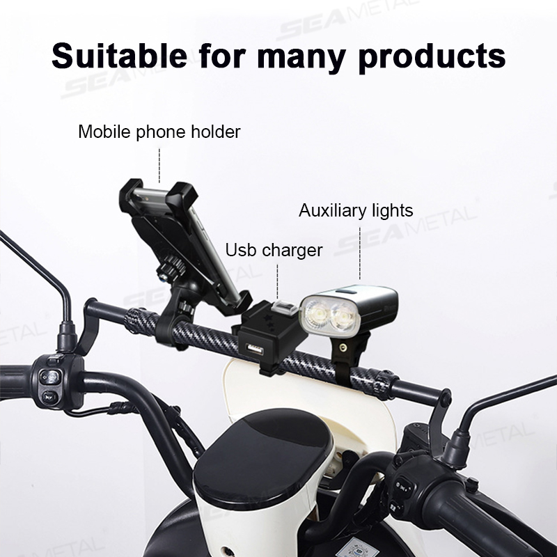 SEAMETAL รถจักรยานยนต์ BALANCE - Mirror Extender Bar บทวิจารณ์และราคา