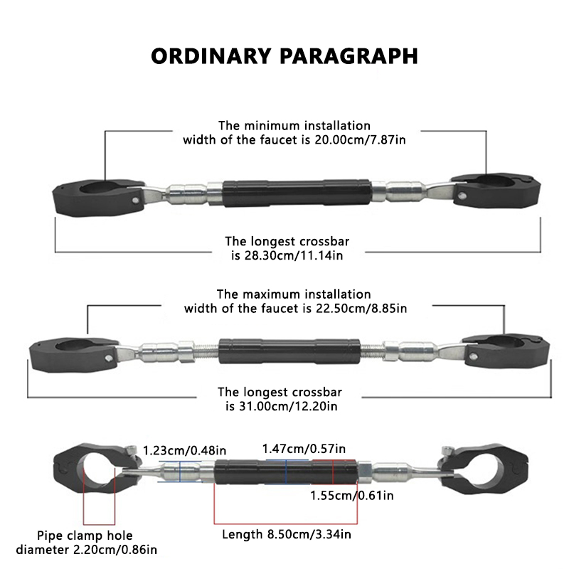 SEAMETAL แฮนด์รถจักรยานยนต์แบบ - Mirror Extender Bar บทวิจารณ์และราคา