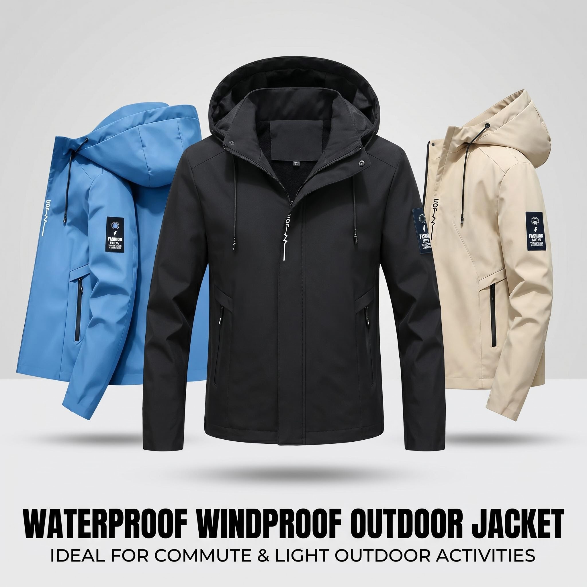 เสื้อแจ็คเก็ตมีฮู้ดพิมพ์ลายเกี - Motorcycle Gear Hoodie บทวิจารณ์และราคา