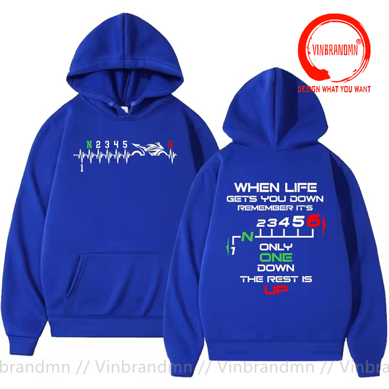 1N23456 เสื้อฮู้ดลายเกียร์มอเต - Motorcycle Gear Hoodie บทวิจารณ์และราคา